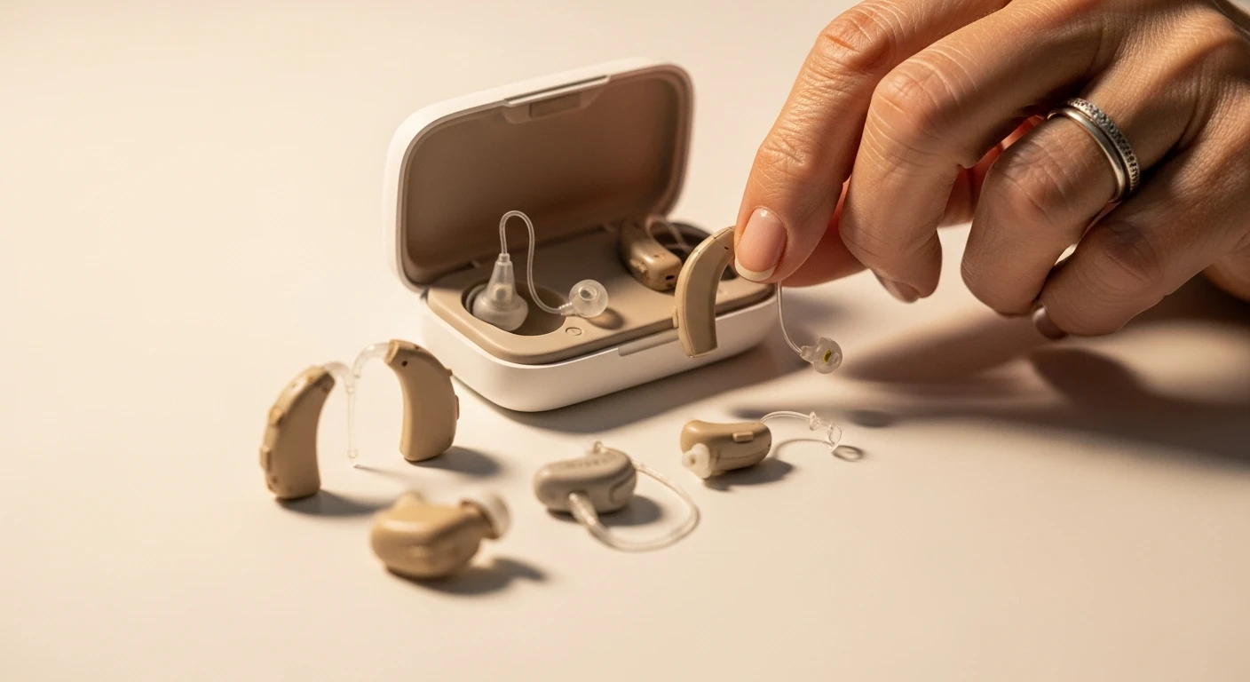 Contour, intra, RIC, invisible : quel type d'appareil auditif choisir ?